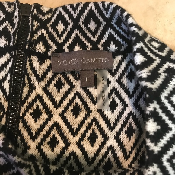 Vince Camuto Tank with Geometric Pattern - Picture 2 of 4